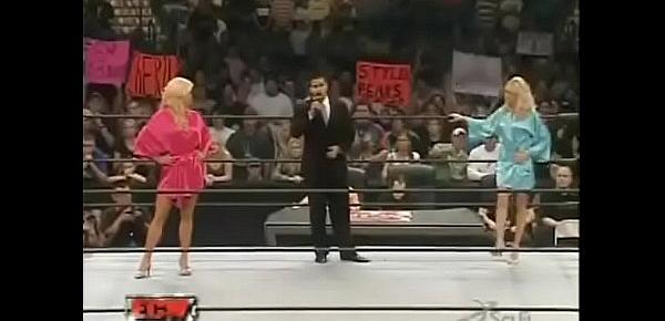  Extreme bikini contest involving Kelly Kelly and Torrie Wilson. ECW 2006.